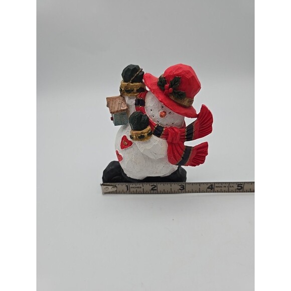 Snowman Vintage Artmark Jolly Snowman Figurine Winter Decore 1999 - Picture 8 of 11